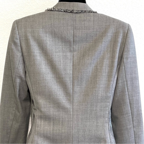 Escada Ermenegildo Zegna Woman 100% New WOOL Blazer Coat Jacket Size: 34 US S - Picture 6 of 16